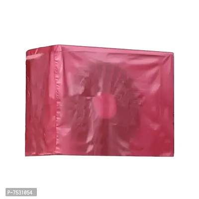 PVC Split Indoor and Outdoor AC Cover Set for 1.5 Ton Capacity (MAROON 1.5 TON SPLIT AC COVER)-thumb3