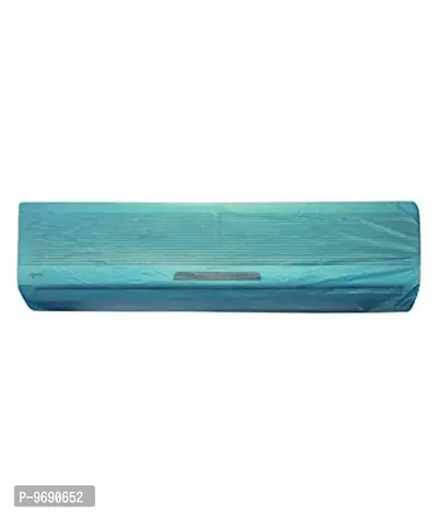 PVC Split Indoor and Outdoor AC Cover Set for 1.5 Ton Capacity (BLUE 1.5 TON SPLIT AC COVER)-thumb2