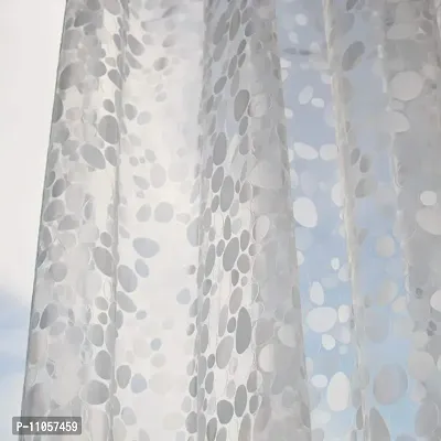 PVC Plastic Shower Bathroom 4.5 x 10 ft Curtain (10 FEET by 4.5 FEET, SET OF 1)-thumb4
