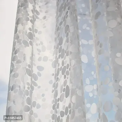 PVC Plastic Shower Bathroom 4.5 x 10 ft Curtain (10 FEET by 4.5 FEET, SET OF 2)-thumb4