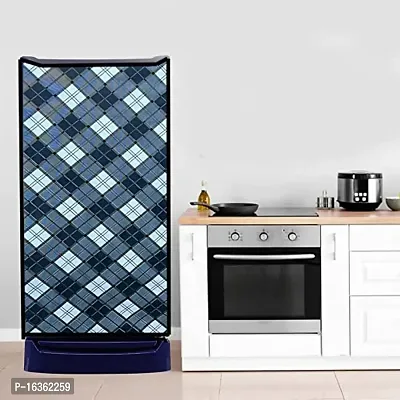 Fabfurn Waterproof/Dustproof Fridge Full Body Cover Universal for Single Door Refrigerator(Color AS PER Availability) (210 Litre, MULTICOLOR3)