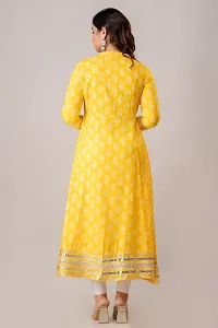 Yellow Colour Anarkali Kurta with Dupatta Set-thumb4