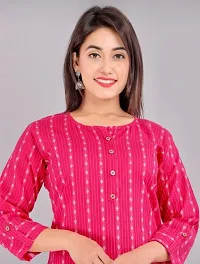 Fancy Cotton Kurtas For Women-thumb1