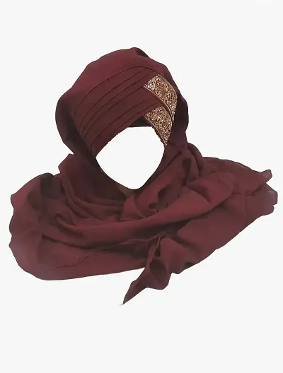 Contemporary Solid Hijab For Women