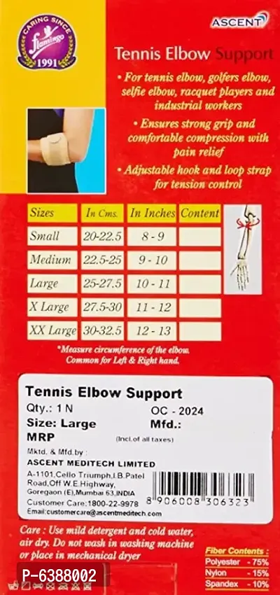 Flamingo Tennis Elbow Support (Large and Small)-thumb4