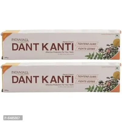 PATANJALI Dant Kanti Toothpaste (200 gm) (Pack of 2)-thumb0