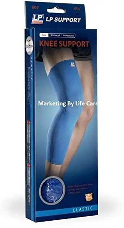 LP SUPPORT 667 Knee Support (Blue, Large)