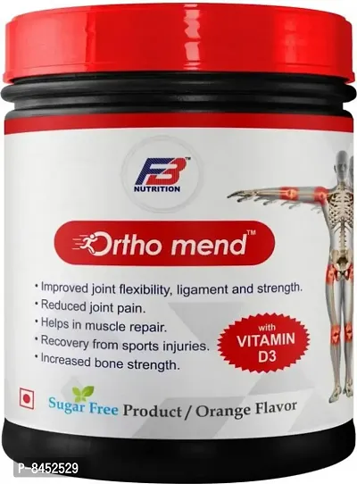 FB Nutrition Orthomend Collagen with VitaminD3, Improved Joint Flexibility, Ligament  Strength 250 g-thumb0