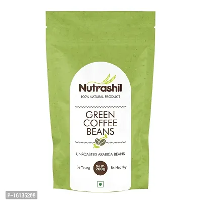 Nutrashil Fresh Green Coffee Beans 200 Grams-thumb0