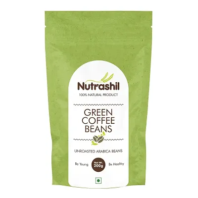 Nutrashil Fresh Green Coffee Beans 200 Grams