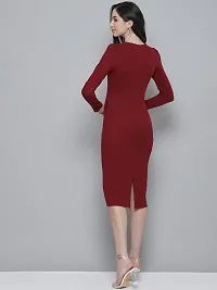 PRATITI Premium Valentino Bodycon Dress For Women-thumb1