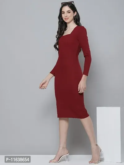 PRATITI Premium Valentino Bodycon Dress For Women-thumb3