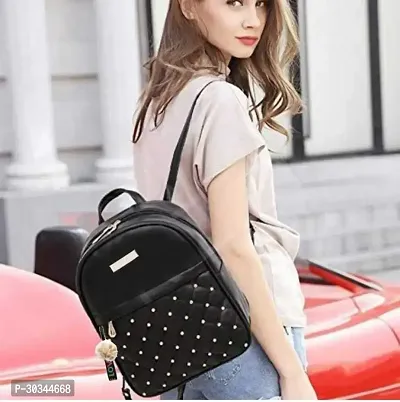 Stylish Black Backpacks For Women And Girl-thumb3