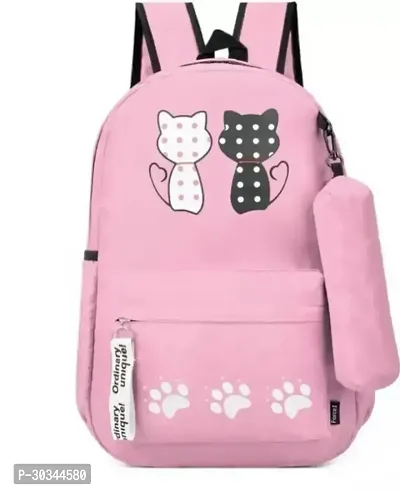 Stylish Pink Backpacks For Women And Girl-thumb0