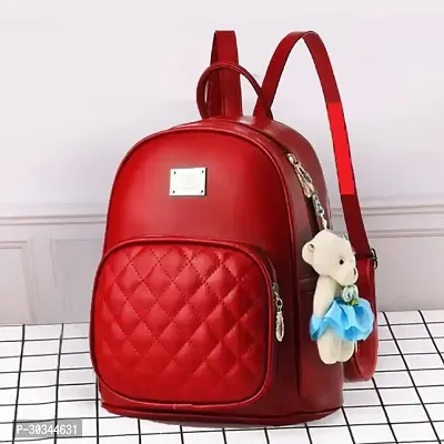 Stylish Red Backpacks For Women And Girl-thumb0