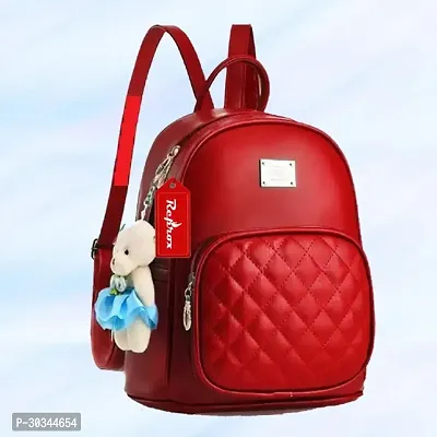 Stylish Red Backpacks For Women And Girl-thumb0