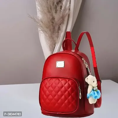 Stylish Red Backpacks For Women And Girl-thumb0