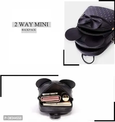 Stylish Black Backpacks For Women And Girl-thumb2