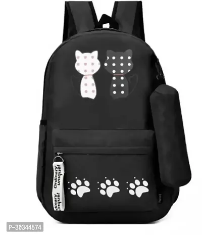 Stylish Black Backpacks For Women And Girl-thumb0