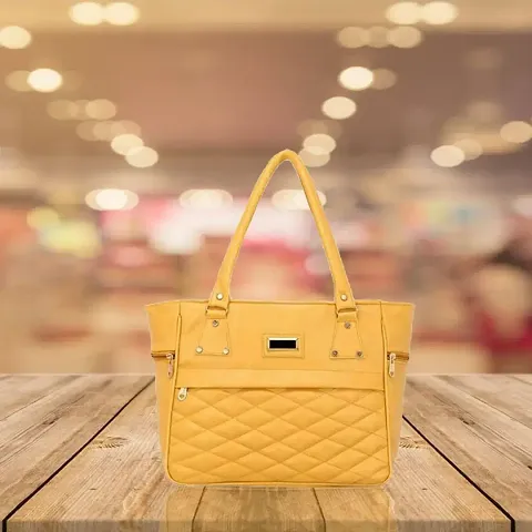 Stylish PU Solid Handbags For Women