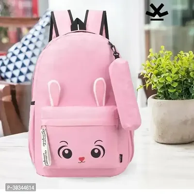 Stylish Pink Backpacks For Women And Girl-thumb0