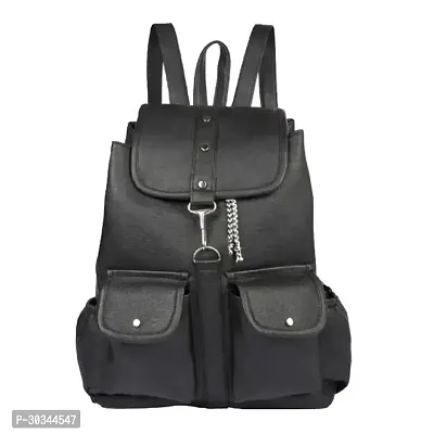 Stylish Black Backpacks For Women And Girl-thumb0