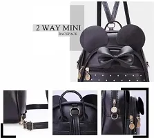 Stylish Black Backpacks For Women And Girl-thumb2