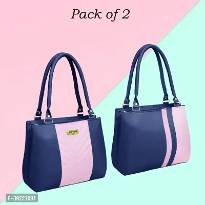 Stylish Multicoloured PU  Handbags For Women Pack Of 2