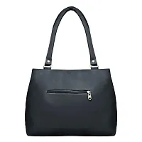 Stylish Black PU  Handbags For Women-thumb1