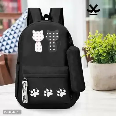 Stylish Black Backpacks For Women And Girl-thumb0