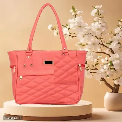 Stylish PU Solid Handbags For Women