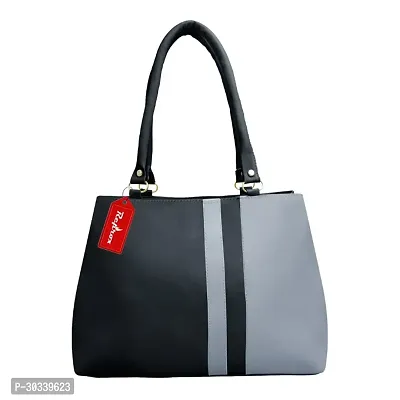 Stylish Black PU  Handbags For Women-thumb0