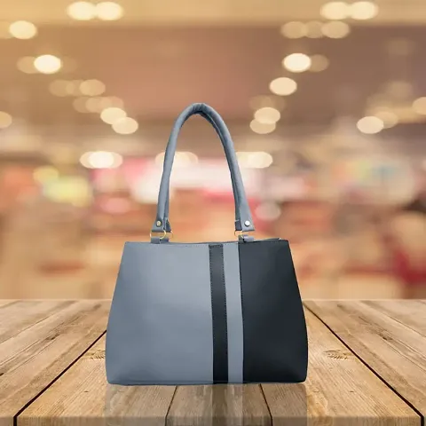 Stylish PU Solid Handbags For Women