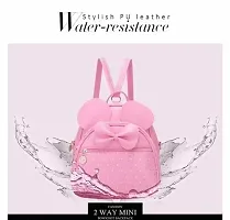 Stylish Pink Backpacks For Women And Girl-thumb1