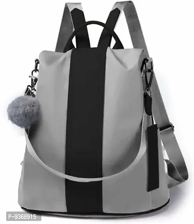 Classy Solid Backpacks for Women-thumb0