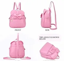 Classy Solid Backpacks  for Women-thumb3