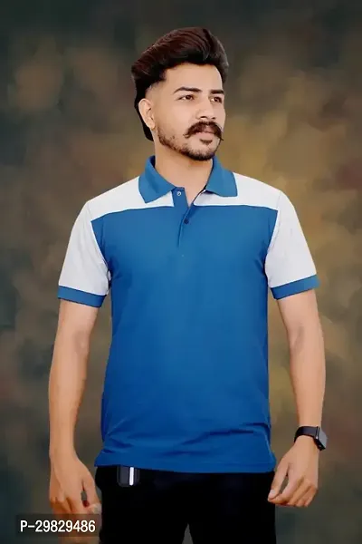 Stylish Solid Polo Tshirt for Men