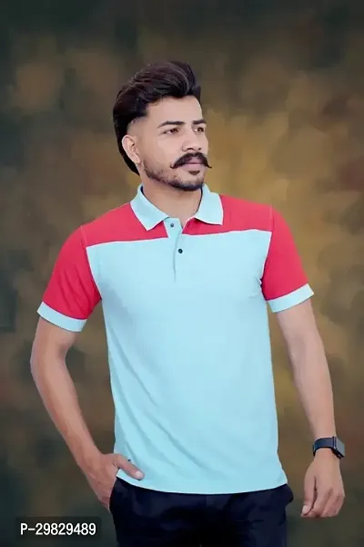 Stylish Solid Polo Tshirt for Men