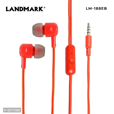 Stylish Wired In-Ear Headphones With Mic, 3.5mm Jack-thumb0