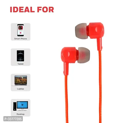 Stylish Wired In-Ear Headphones With Mic, 3.5mm Jack-thumb2