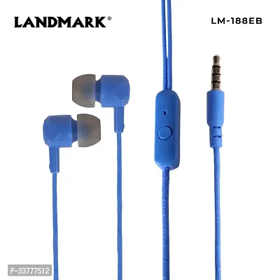 Stylish Wired In-Ear Headphones With Mic, 3.5mm Jack