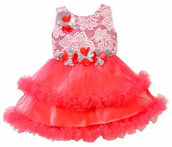 Stylish Net Frocks For Girls