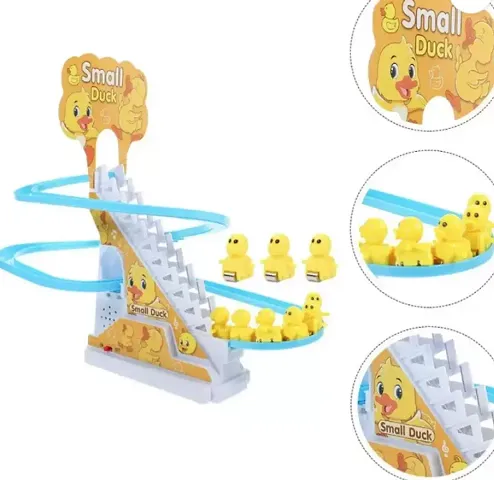 2N2 Duck Slide Toy Set Funny Automatic Stair Climbing Escalator Toy DSLM05