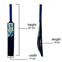 Star X Full Size Heavy Duty Plastic cricket bat  (Hard Plastic)-thumb2