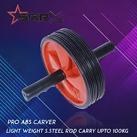 Star X Double Wheel Ab Roller, Ab Wheel Roller for Workout and Ab Exercise Ab Exerciser-thumb3
