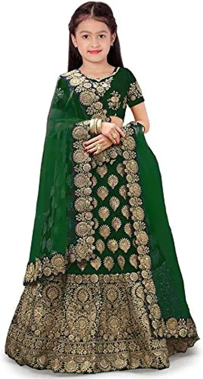 AVANI FEB KIDS SEMI STITCHED LEHENGA CHOLI 4-15