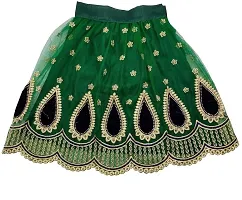 KRISHNAV ENTERPRISE GIRLS READYMADE LEHENGA CHOLI (3-4 Years, Green)-thumb2