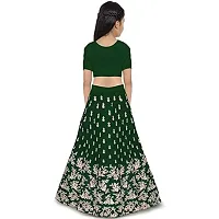 KRISHNAV ENTERPRISE LEHENGA CHOLI 4-15 (6-7 Years, GREEN)-thumb1