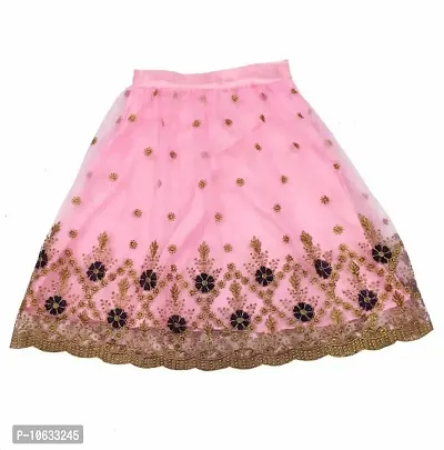 KRISHNAV ENTERPRISE KIDS LEHENGA CHOLI (7-8 Years, Pink)-thumb5