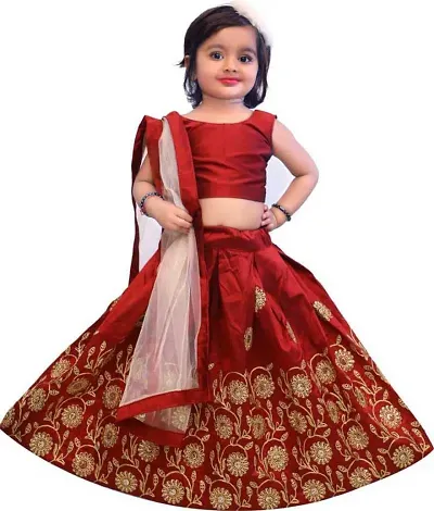 Kids Lehenga Choli Dupatta Set